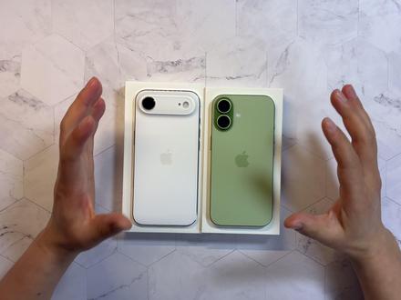 iPhone Air和iPhone 17两款手机对比选择 iPhone Air是A19Pro芯片,12G运存,eSIM卡,iPhone 17是A19芯片,8G运存,实体卡,iPhone Air更轻薄,更好看,性能也更强,但是少一个超广角镜头和扬声器,你会怎么选择呢?
#iPhoneAir #iPhone17 #A19Pro