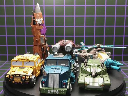 简化版的混天战神:粤星战车队组合 #变形玩具 #变形金刚玩具 #组合金刚 #益智玩具