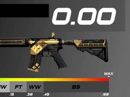 CSGO皮肤推荐:M4A4合纵(图案解析+全磨损展示) #csgo皮肤推荐 #csgo#CSGO饰品