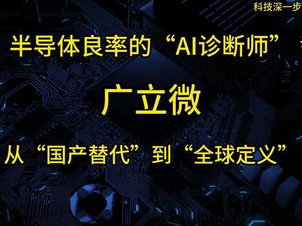 广立微——半导体良率的“AI诊断师”