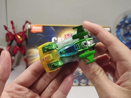 变形金刚积木车第二弹保姆级隐藏教程#盲盒 #布鲁可积木车 #维斯塔潘