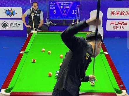 夏李傲展示帅家班最新形状!! 傲13-8战胜阿凡达强势晋级全球16强!!#乔氏大师赛 #乔氏超级分站赛 #夏李傲 #形状 #阿凡达