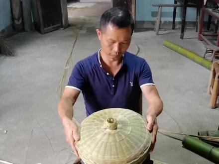 大号馒头筐,做工还不行,还需再改进,感谢您支持!我会再加油!!!#竹编手艺