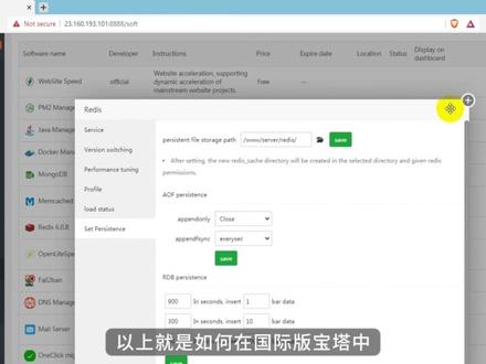 加速你的网站,释放服务器潜力!国际版宝塔面板上安装Redis指南#教程 #宝塔面板教程