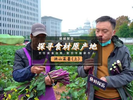 因为坚守,食材也可以变成一种文化#洪山菜薹#非遗#农村美食 @DOU+小助手