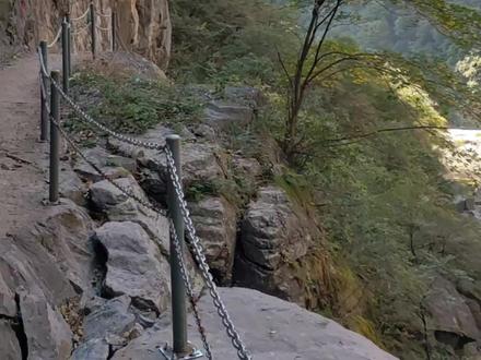 南太行双底~抱犊~~八里沟徒步攻略 南太行最美峡谷徒步路线,双底村~红豆杉大峡谷~马武寨~一线天大峡谷~七星潭~抱犊村~抱犊天梯~八里沟,共计两天行程,全程约40km。#解锁绝佳游玩路线 #头号攻略玩家 #我的旅行日记