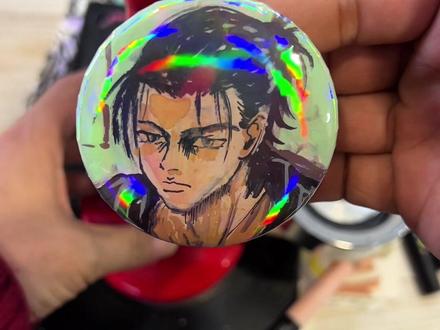 给粉丝画头像(17/1000) 今天的大家认识嘛?下一位幸运观众是谁,待会直播画抽象头像,大家有空来,给你们画#画画 #兵长 #挑战画粉丝头像 #艺泽美术 #宠粉