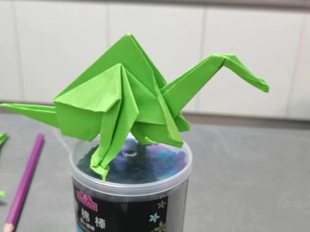 #手工制作 #手工diy #折纸 #亲子手工 #儿童手工 #做手工我是认真的 宸哥哥教你折棘龙🐉。
