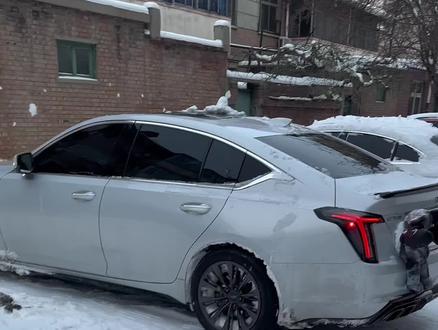 #凯迪拉克ct5 雪地模式对于车感强的人多少能开出区别#玖月白凯