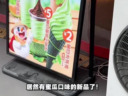 第67集:蜜瓜摇摇冰!好好喝! #蜜雪冰城 #蜜雪冰城新品 #蜜瓜摇摇冰