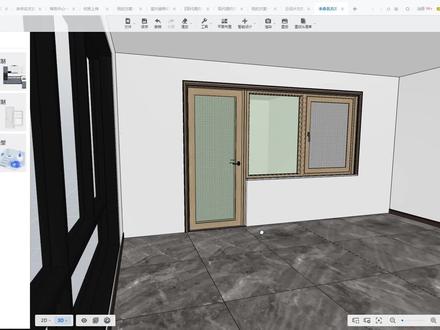 酷家乐中门联窗怎么做#酷家乐 #酷家乐教学