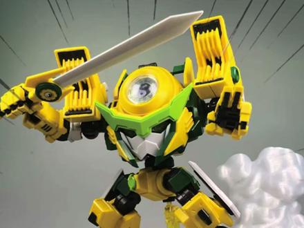 香蕉尊强势归位,距离合体又进一步。笨啦啦VS矮西瓜,谁才是你最喜欢的老特工?#壹理创玩 #果宝特攻 #童年回忆 #手办 #模型