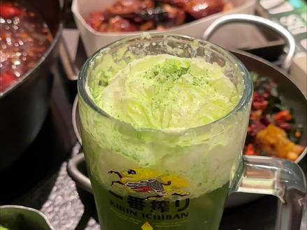 拜见…大庆抹茶生啤大人!!#大庆美食