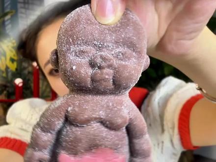 可以吃的娜塔莎!可可爱爱3D立体棉花糖测评!#娜塔莎软糖 #巧克力控 #美食测评 #满级吃商通关赛 #零食分享