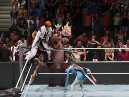 王者WWE:李白关羽对战火舞王昭君貂蝉,谁才是王者 #拳击比赛 #综合格斗 #拳击 #wwe #摔角 #视觉冲击