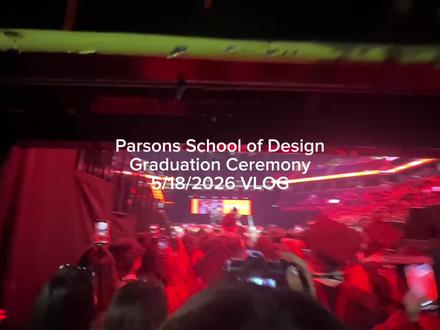 Graduate!#留学生毕业典礼 #纽约 #帕森斯设计学院 #本科