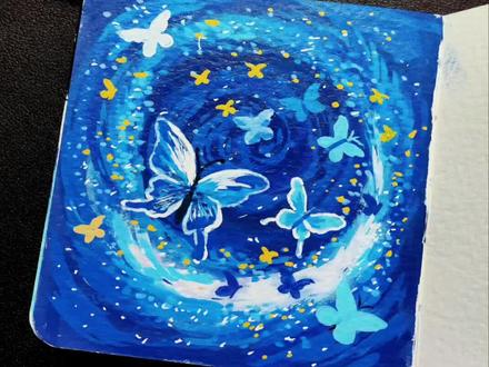 丙烯马克笔|画一个超治愈的梦幻星空蝴蝶
#丙烯马克笔 #丙烯马克笔涂鸦 #画画分享 #零基础学画画 #跟着抖音学画画