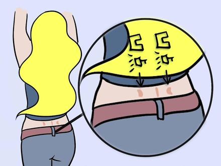 女生的后腰上,为什么会有两个凹点?#冷知识 #女生 #内容过于真实 #奇妙知识在抖音