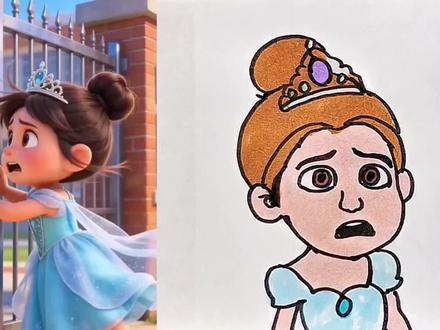 化妆舞会马上开始了#简笔画 @抖音小助手 @抖音创作者中心 @抖音青少年