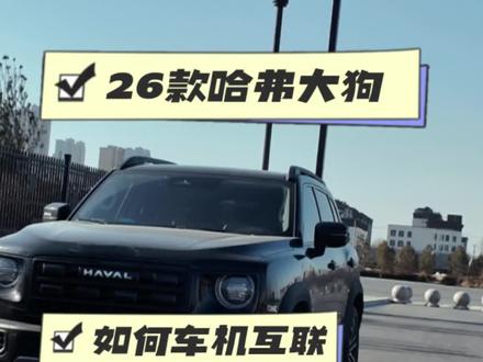 哈弗大狗如何实现车机互联,使用车道级导航!还没弄得兄弟们设置起来!#哈弗大狗 #每天一个用车知识 #用车知识大全