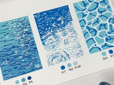 丙烯马克笔|一分钟画三种水波纹🌊 🖊️:掌握丙烯马克笔
#丙烯马克笔 #零基础学画画 #绘画教程 #水波纹教程 #简笔画