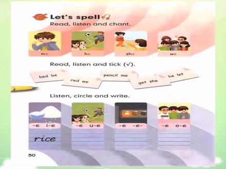 人教版四年级英语上册unit5-Let's spell 精讲