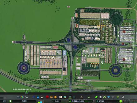 都市天际线-26集-解决工业区严重缺人(工业DLC) #都市天际线 #steam游戏