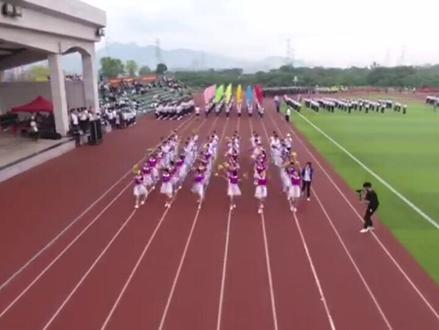 漳州台商投资区第四届中小学生田径运动会开幕式。
