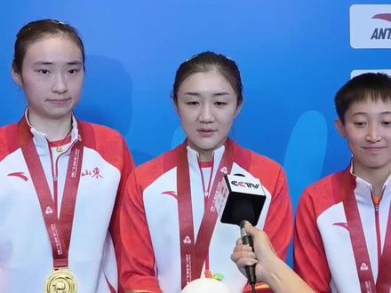 11月19日,陈梦所在的山东队夺得全运会乒乓球女团项目金牌后,面对采访,陈梦说道:这可能是我全运会的最后一场比赛。(央视频号:奥运来了)#2025全运会 #媒体精选计划