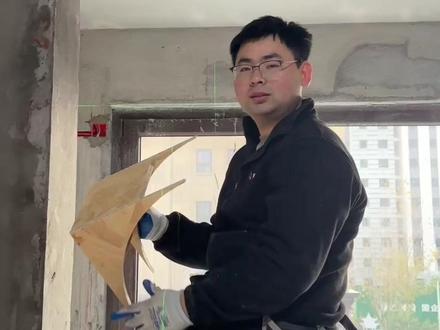你们家的阳台垭口做圆弧了吗?#木工吊顶 #阳台垭口圆弧 #吊顶施工工艺及步骤 #同城装修的朋友看过来 #真实生活分享计划