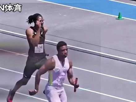 莱尔斯镇守第四棒打破年度世界最佳,乔丹安东尼9秒91+0.5轻松打破个人最佳#莱尔斯 #乔丹安东尼 #体育 #短跑 #田径