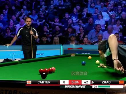 赵心童再次大战单局限时赛,速度拉满,太气人了 #塞尔比#丁俊晖#特鲁姆普#斯诺克单局限时赛#抖音电脑版