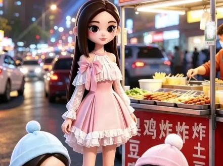 小朋友们,你们知道什么是臭鸡炸炸炸吗? #二次元 #亲子互动 #路边摊美味 #创作者扶持计划 #ai创作浪潮计划
