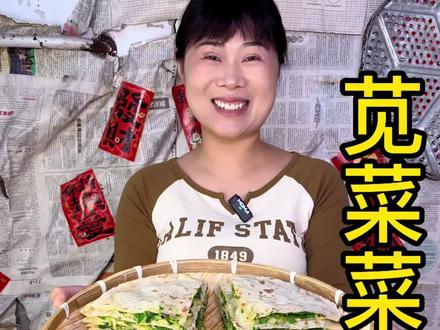 苋菜菜盒子 我们皖北苋菜也叫辽国菜,烙出来的菜盒子,这一口下去,给肉都不换,有面的劲道,也有菜的香味,浓浓家乡味。