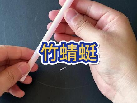 超简单的竹蜻蜓#创意手工 #手工diy #幼儿手工