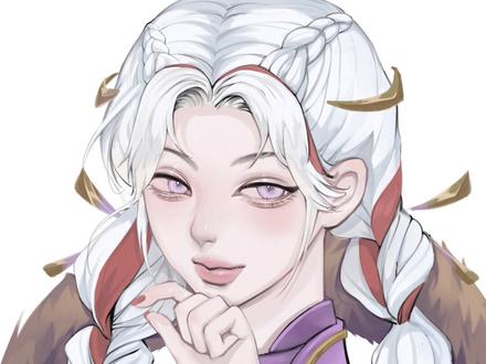 20岁妙龄少女第一次拿起笔画杨玉环,画着画着就哭了 想起自己同样悲惨的人生…#少女心事 #绘画过程 #procreate绘画 #画画