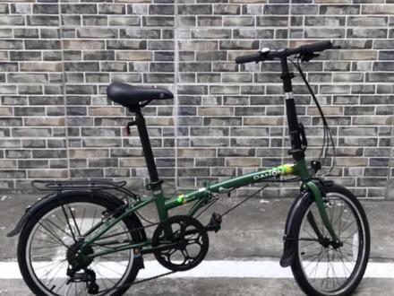 DAHON大行d6折叠车,高碳钢H型车架,牛油果🥑绿。重量14.27kg,现货!#折叠车 #大行折叠车 #大行D6 #单车 #20寸