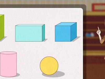 小学数学二年级上册《观察物体》从不同方向观察同一立体图形,可能相同,也可能不同#小学数学 #二年级数学上册 #观察物体