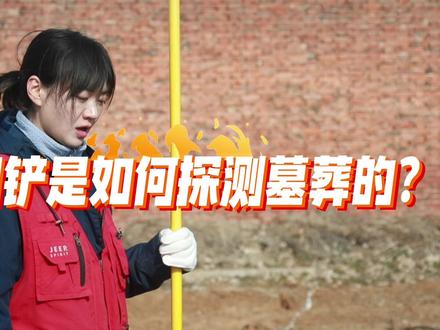 洛阳铲是如何探测墓葬的?!#洛阳铲 #考古挖掘