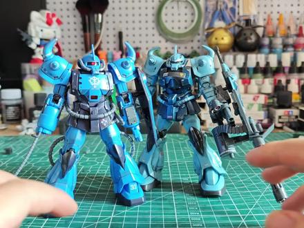 GTO老虎与B3老虎的简单对比 #胶佬 #高达模型制作