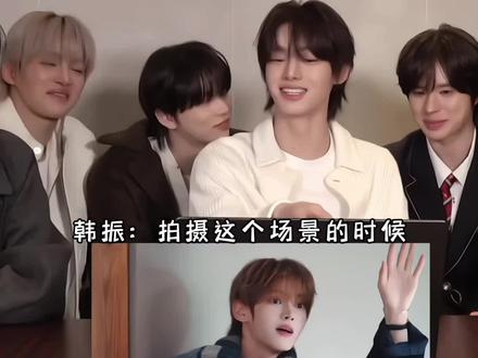 英宰发觉韩振&志薰说的是同龄朋友后,释然一笑。☺️#韩志薰 #韩振 #tws #崔英宰