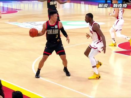 中国巴特勒,硬刚迪亚洛! 顶级3D-贺希宁全场轰下23分带队取胜!#CBA #贺希宁 #迪亚洛 #巴特勒