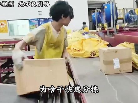 为啥干快递分拣都是日结工资? #科普 #网购 #情感