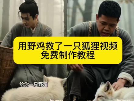 用野鸡救了一只狐狸ai制作教程 用野鸡救了一只狐狸ai 用野鸡救了一只狐狸野鸡回来报仇#即梦AI#我的AI分身杀疯了#AI分身戏精大赛#Seedance2.0#救狐反遇鸡杀