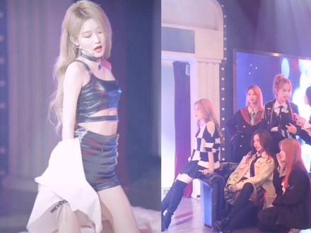 #周诗雨 #snh48teamnii N队成员看一姐《关不掉》的reaction