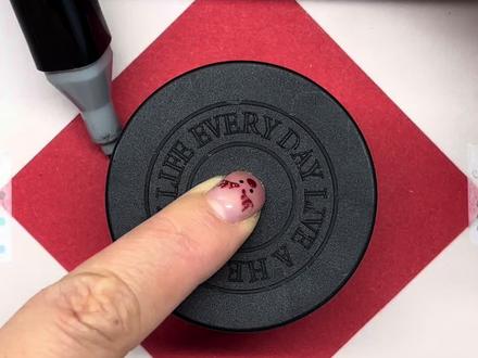 用圆形画2026马年福字!巨巨巨巨简单! #画福字 #马年福字简笔画 #丙烯马克笔画画 #2026马年主题画 #小马简笔画