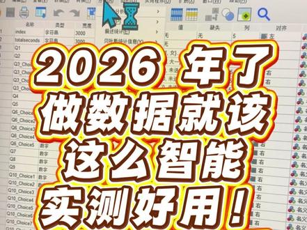 数据分析还在学软件?直接省掉所有步骤 不用学、不用记、不用装,聊天就能做分析,这才是普通人该用的工具。#chatspss #chatspss #频数分析 #描述分析 #spss数据分析