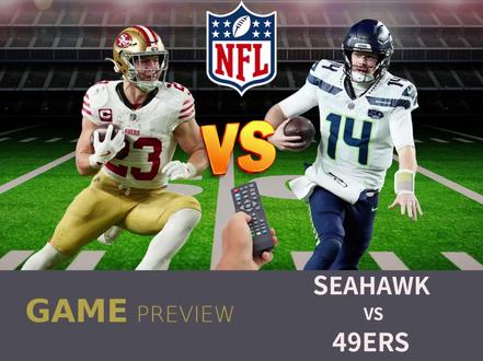 2026NFL季后赛49人vs海鹰前瞻 49人与海鹰本赛季第三场对决,注定是一场低比分的比赛吗?伤病满营的49人能跨过14胜的强硬海鹰吗?#NFL#NFL季后赛#洛杉矶49人队 #西雅图海鹰队