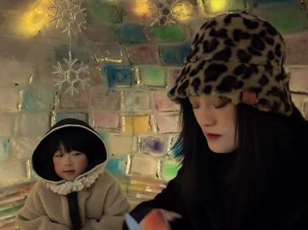 因纽特人在东北顽强的生活#因扭特人 #东北冰屋