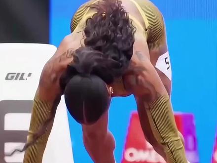 这不是奇迹,这是她的极限被全部释放的一瞬#沙卡里理查森